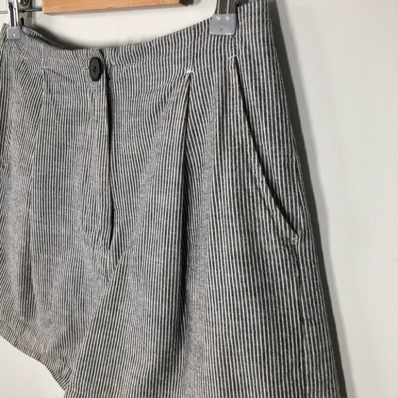 FRANK and Oak Striped Organic  Cotton Shorts Size 4 - Picture 2 of 6